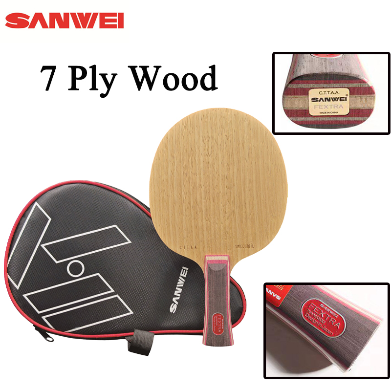 Table Tennis Bat - New SANWEI FEXTRA 7 Table Tennis