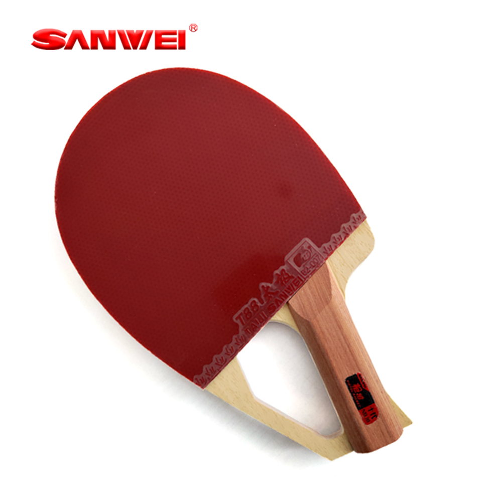 Table Tennis Racket - Original SANWEI Patented Pistol-Shaped Racket Shakehand
