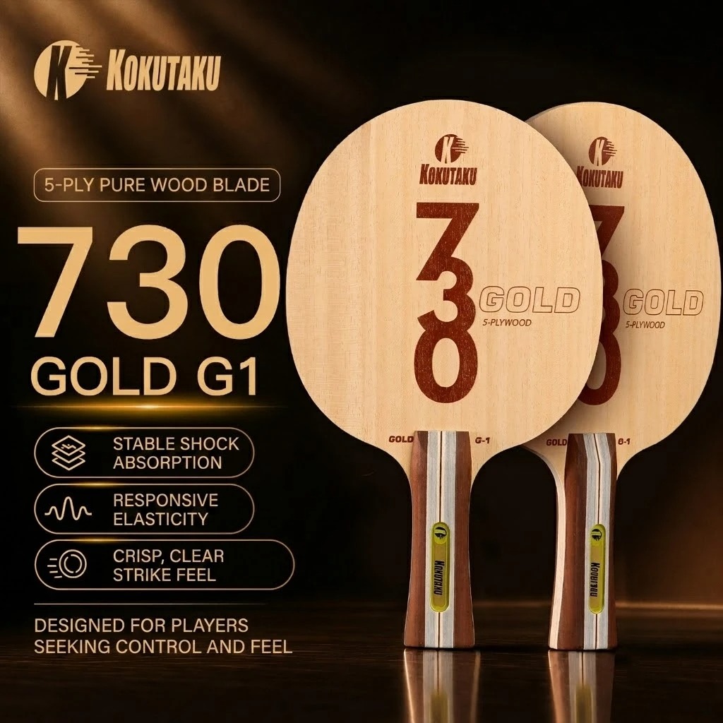 Table Tennis Racket - Kokutaku Table Tennis Blade FL 730