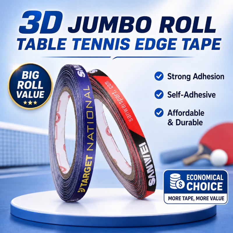 Table Tennis Bat - Original Sanwei 1cmx25M Silk fiber Table