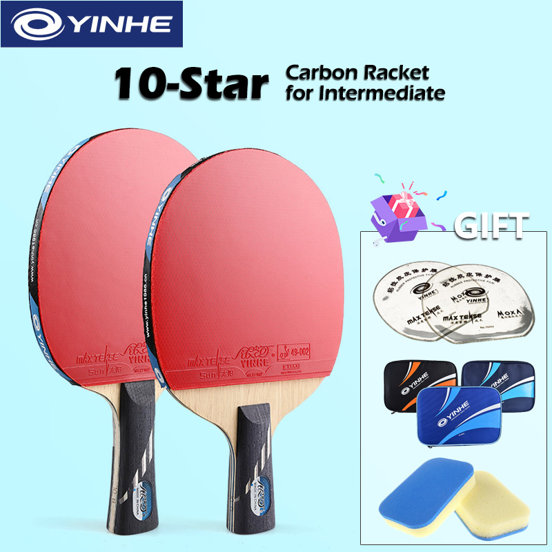Table Tennis Viscaria - Yinhe 10-star Ping Pong Racket 10B