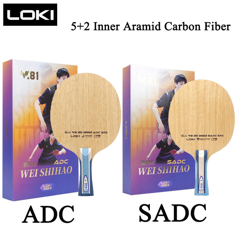 Table Tennis Racket - LOKI W81 Series ADC SADC Table