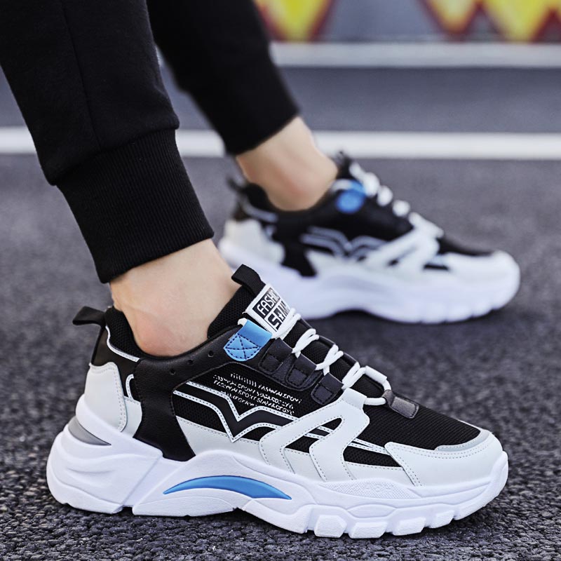 Table Tennis Net Height - Big Size Chunky Height Man Sneakers