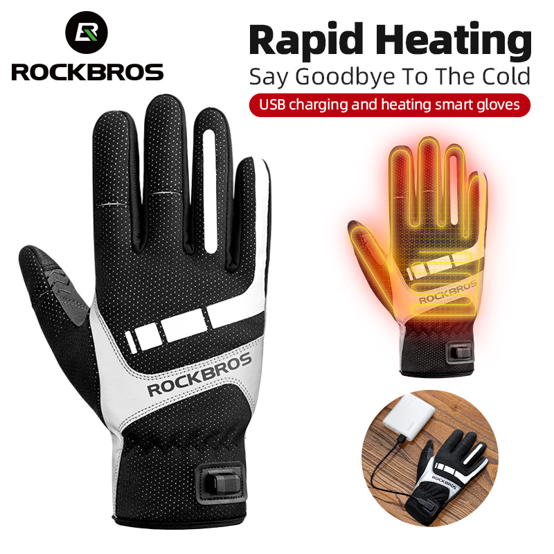 Table Tennis News - ROCKBROS Heated Winter Glove Cycling Gloves