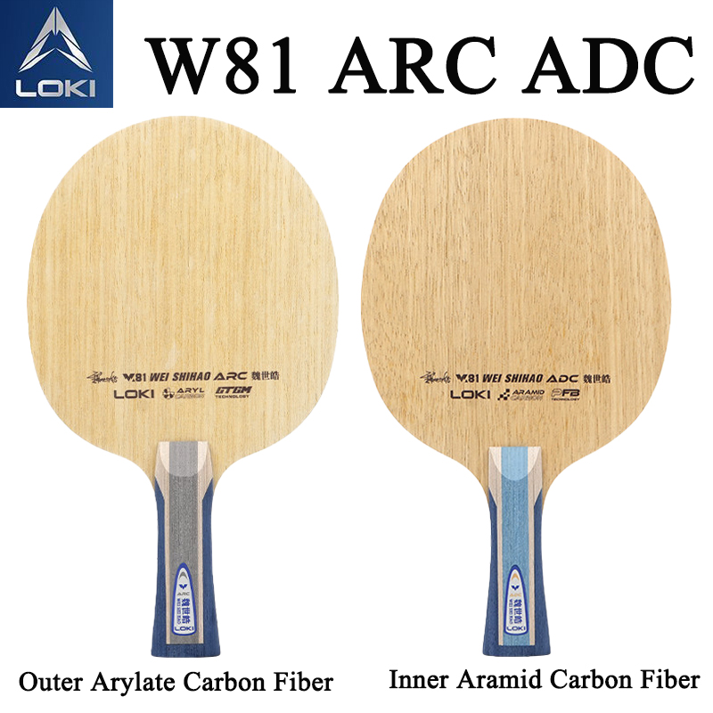 LOKI W81 Series Wei Shihao Tab - огляд і ціна Table Tennis Racket