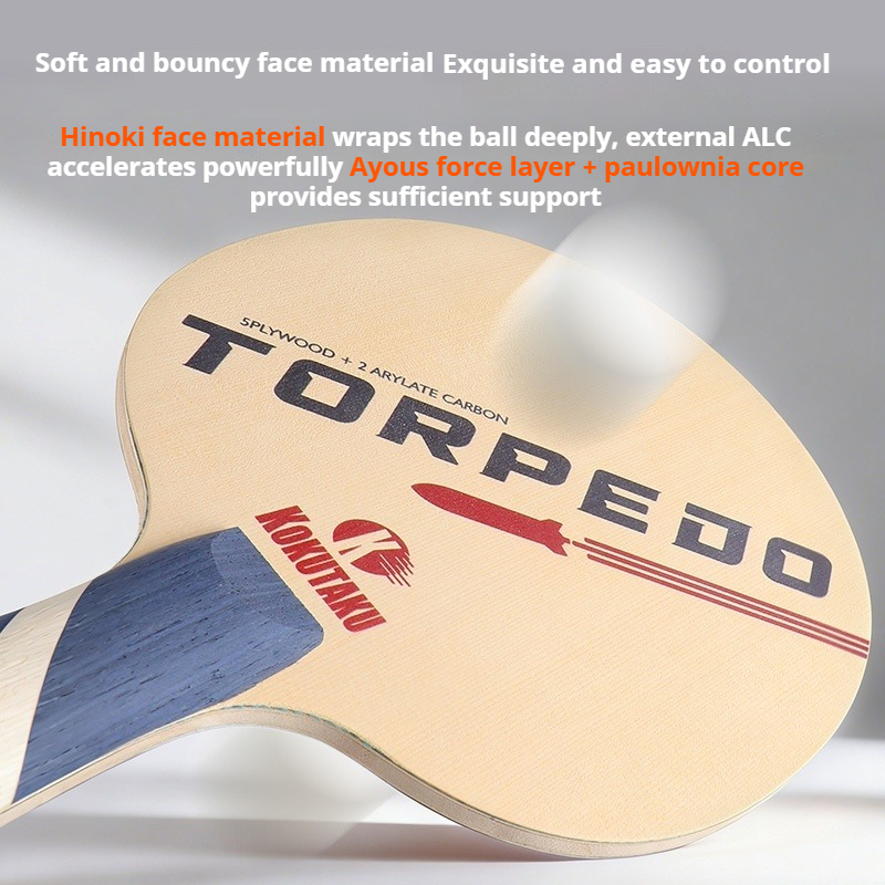 KOKUTAKU TORPEDO Table Tennis  - огляд і ціна Table Tennis Bat