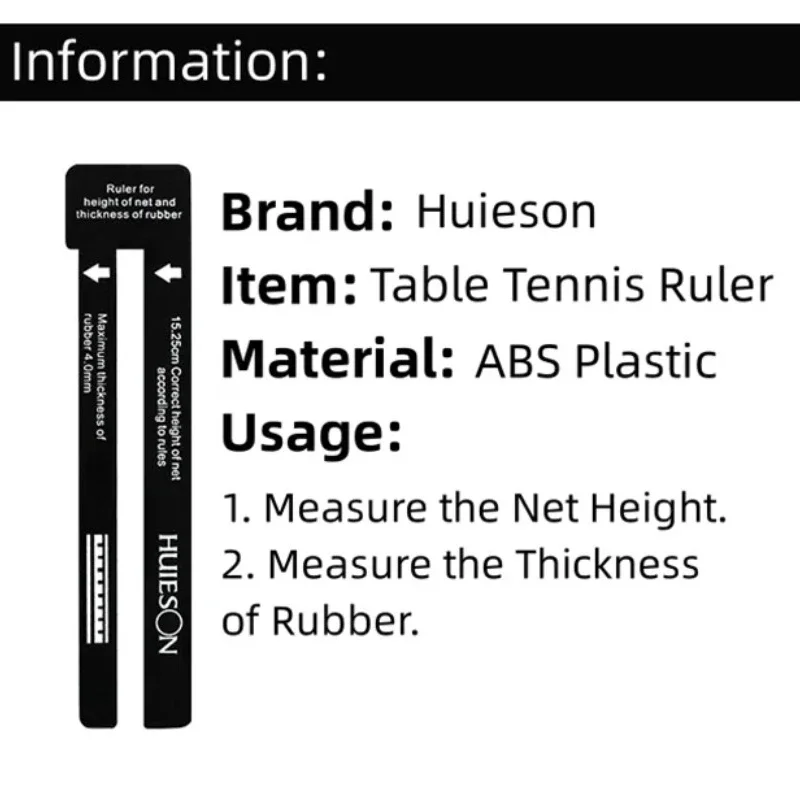 1 Piece Standard Table Tennis  - огляд і ціна Table Tennis Net Height