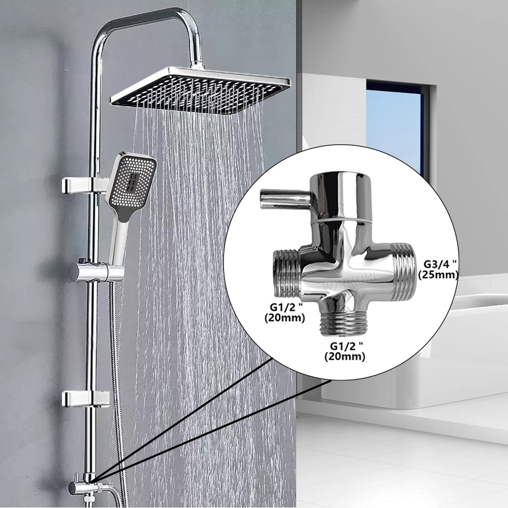 Split Shower Column Set Bathro - огляд і ціна Head Racket Boom
