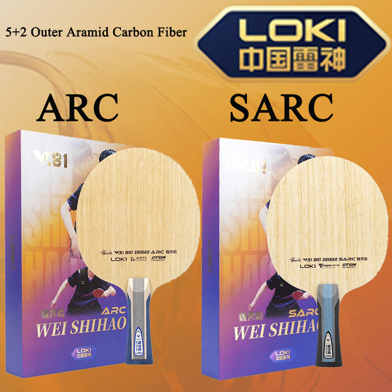 New LOKI W81 Series ARC SARC T - огляд і ціна Table Tennis Racket